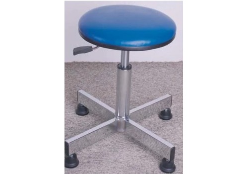 Antistatic Leather Stool, Blue